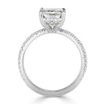 4.69ct Emerald Cut Diamond Engagement Ring