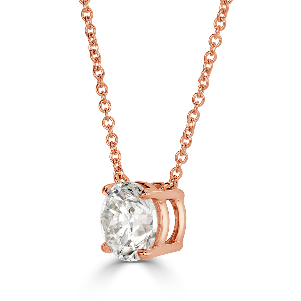 2.00ct Round Brilliant Cut Diamond Pendant