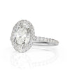 2.66ct Oval Cut Diamond Engagement Ring