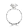 2.66ct Oval Cut Diamond Engagement Ring