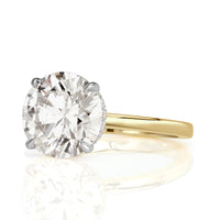 5.66ct Round Brilliant Cut Diamond Engagement Ring