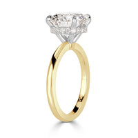 5.66ct Round Brilliant Cut Diamond Engagement Ring