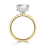 5.66ct Round Brilliant Cut Diamond Engagement Ring