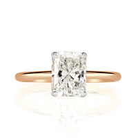 1.78ct Radiant Cut Diamond Engagement Ring