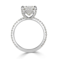2.69ct Cushion Cut Diamond Engagement Ring