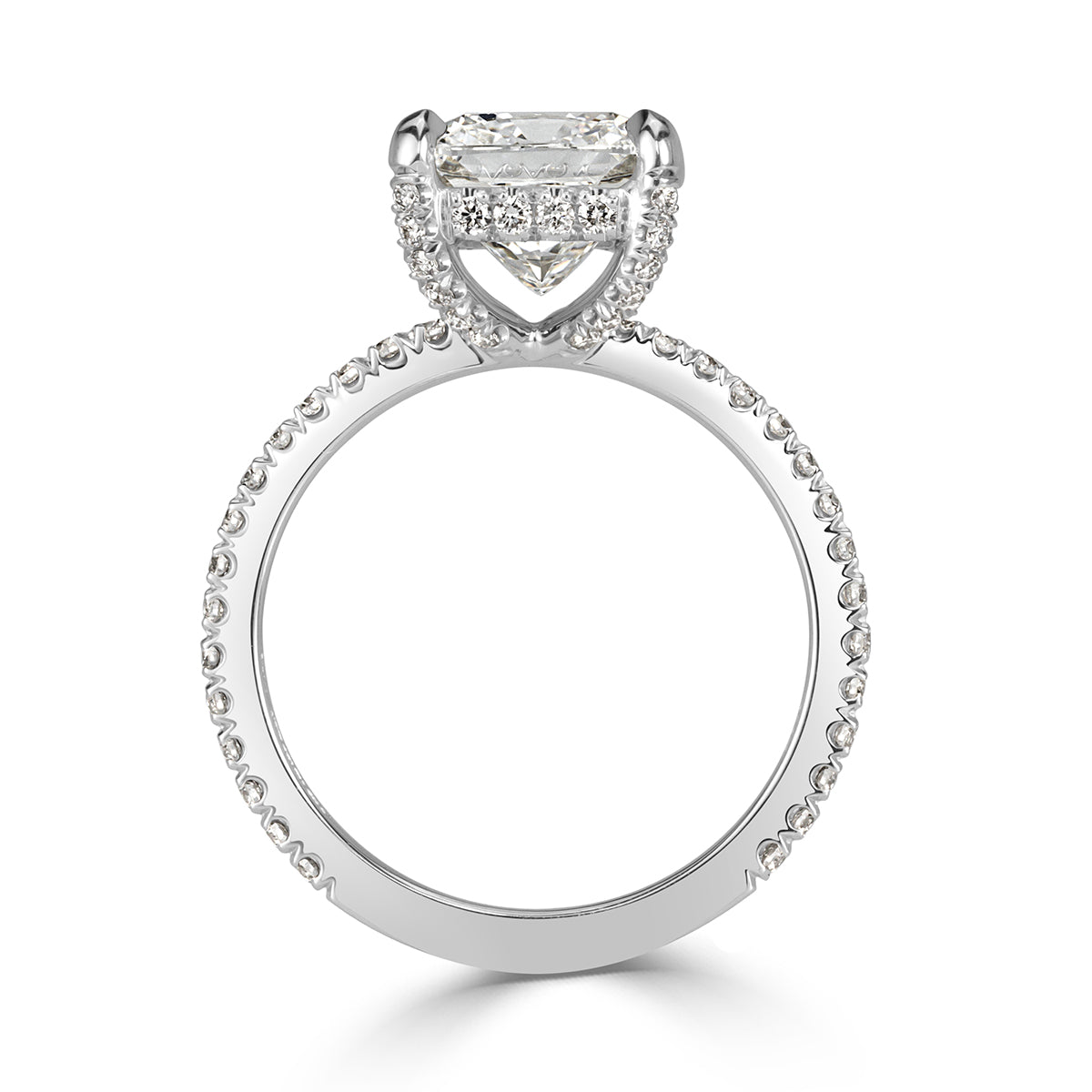 2.69ct Cushion Cut Diamond Engagement Ring