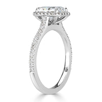 1.93ct Radiant Cut Diamond Engagement Ring