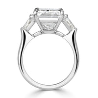 7.85ct Radiant Cut Diamond Engagement Ring
