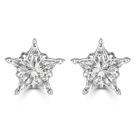 0.28ct Diamond Star Stud Earrings – Mark Broumand