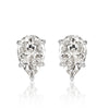 0.72ct Pear Shaped Diamond Stud Earrings