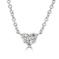 0.43ct Heart Shaped Diamond Pendant