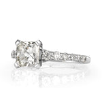 1.71ct Radiant Cut Diamond Engagement Ring