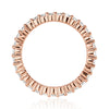 1.00ct Round Brilliant Cut Diamond Eternity Band in 18k Rose Gold