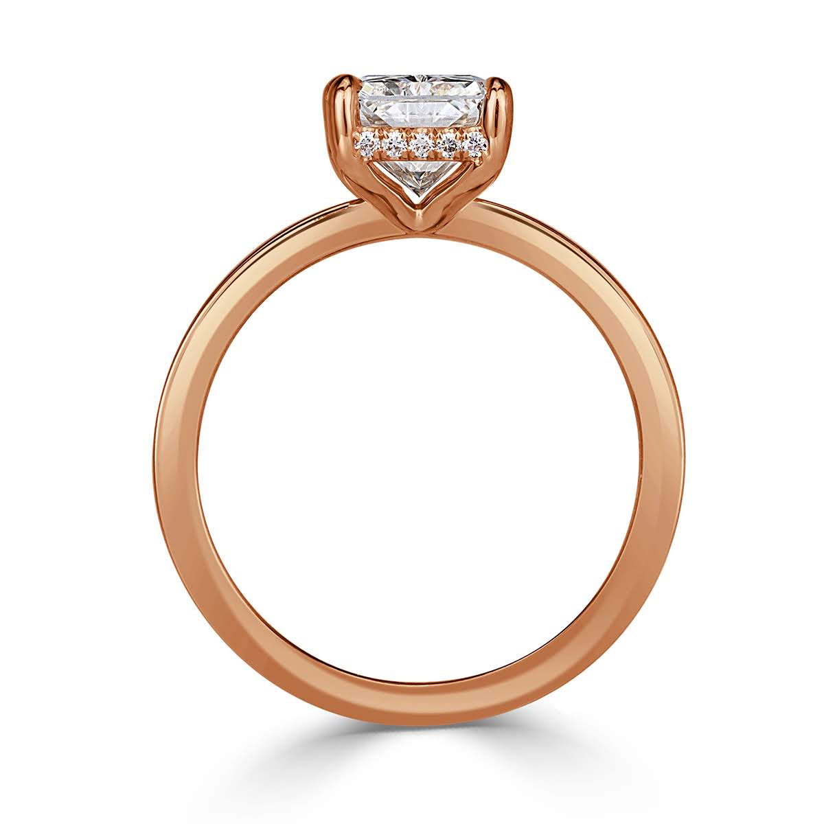 2.40ct Radiant Cut Diamond Engagement Ring