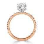 2.26ct Oval Cut Diamond Engagement Ring