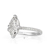 1.57ct Marquise Cut Diamond Engagement Ring