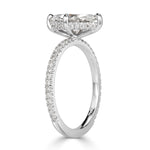 1.57ct Marquise Cut Diamond Engagement Ring