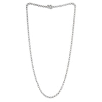7.58ct Round Brilliant Cut Diamond Necklace in 18k White Gold in 16'