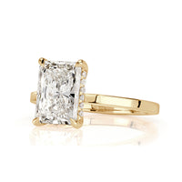 2.64ct Radiant Cut Diamond Engagement Ring