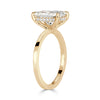 2.64ct Radiant Cut Diamond Engagement Ring