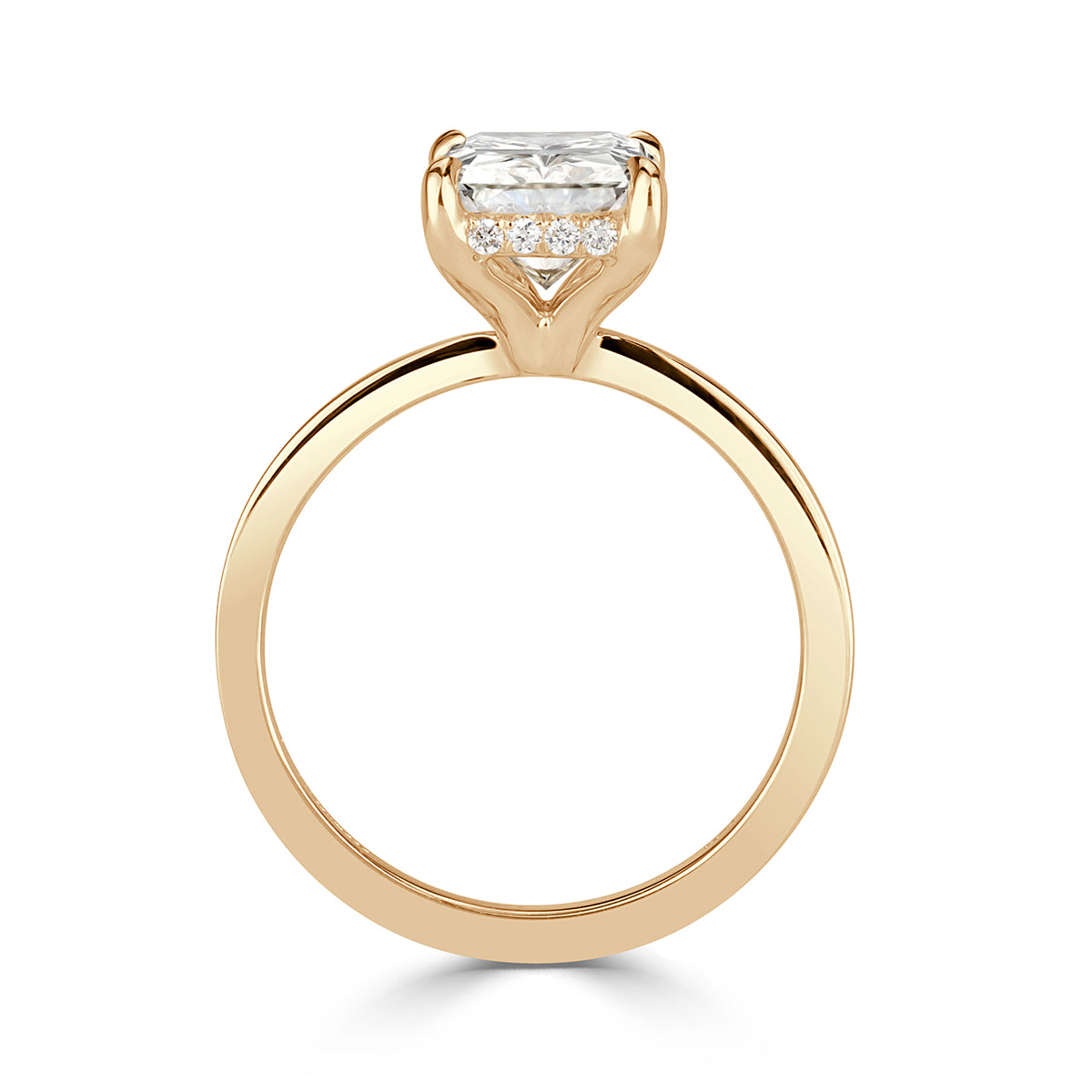 2.64ct Radiant Cut Diamond Engagement Ring