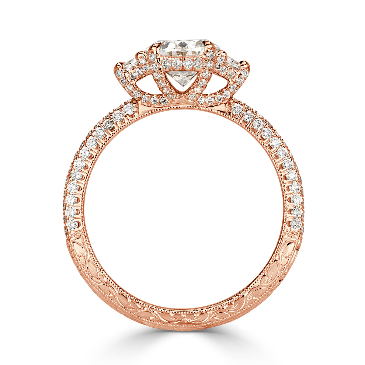 2.27ct Oval Cut Diamond Engagement Ring