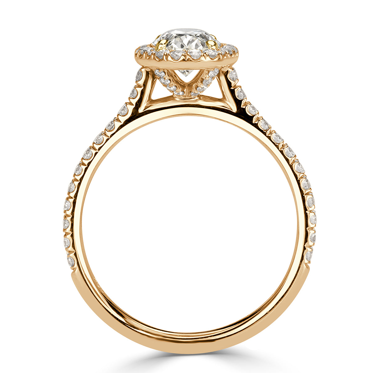 1.50ct Oval Cut Diamond Engagement Ring