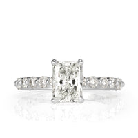 2.30ct Radiant Cut Diamond Engagement Ring