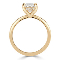 1.89ct Radiant Cut Diamond Engagement Ring