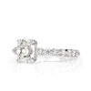 2.33ct Old Mine Cut Diamond Engagement Ring