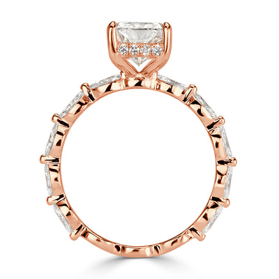 3.00ct Radiant Cut Diamond Engagement Ring