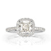 1.67ct Old Mine Cut Diamond Engagement Ring