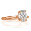 1.18ct Oval Cut Diamond Engagement Ring