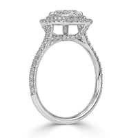 1.65ct Pear Shaped Diamond Engagement Ring