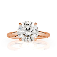 3.31ct Round Brilliant Cut Diamond Engagement Ring