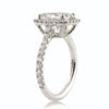 4.23ct Radiant Cut Diamond Engagement Ring