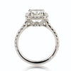 4.23ct Radiant Cut Diamond Engagement Ring