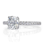 1.52ct Old Mine Cut Diamond Engagement Ring