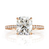 3.56ct Cushion Cut Diamond Engagement Ring