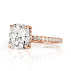 3.56ct Cushion Cut Diamond Engagement Ring