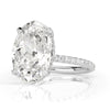 8.65ct Oval Cut Diamond Engagement Ring
