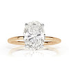 3.13ct Oval Cut Diamond Engagement Ring