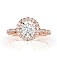 1.89ct Round Brilliant Cut Diamond Engagement Ring