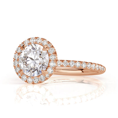 1.89ct Round Brilliant Cut Diamond Engagement Ring