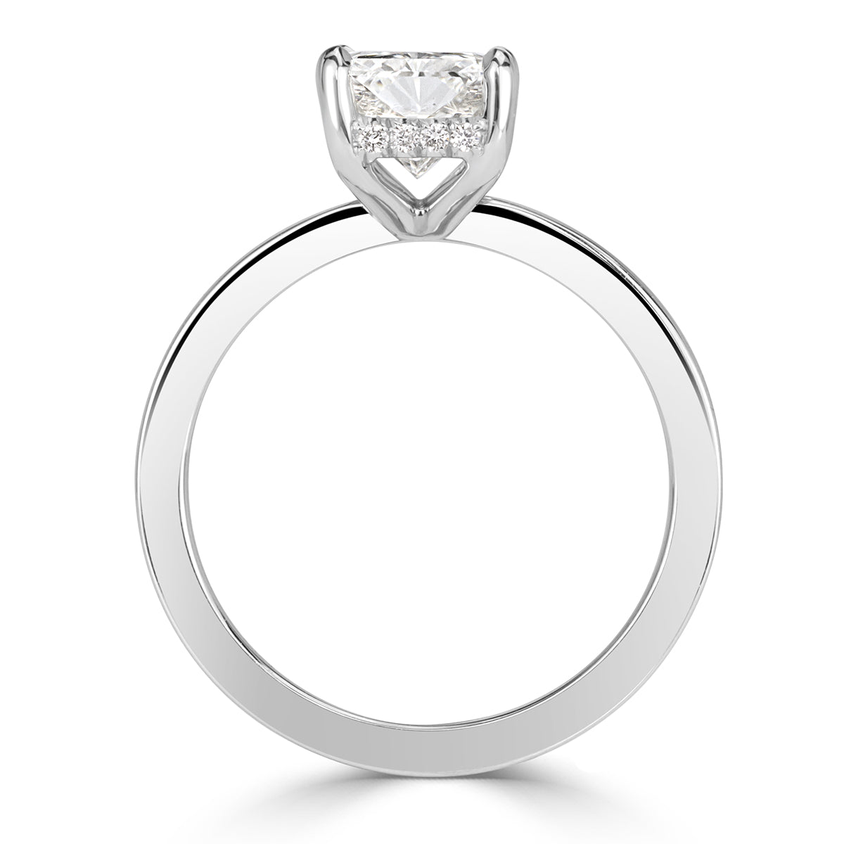 2.30ct Radiant Cut Diamond Engagement Ring