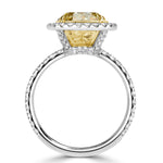 4.72ct Cushion Cut Diamond Engagement Ring