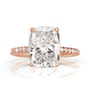 4.76ct Cushion Cut Diamond Engagement Ring