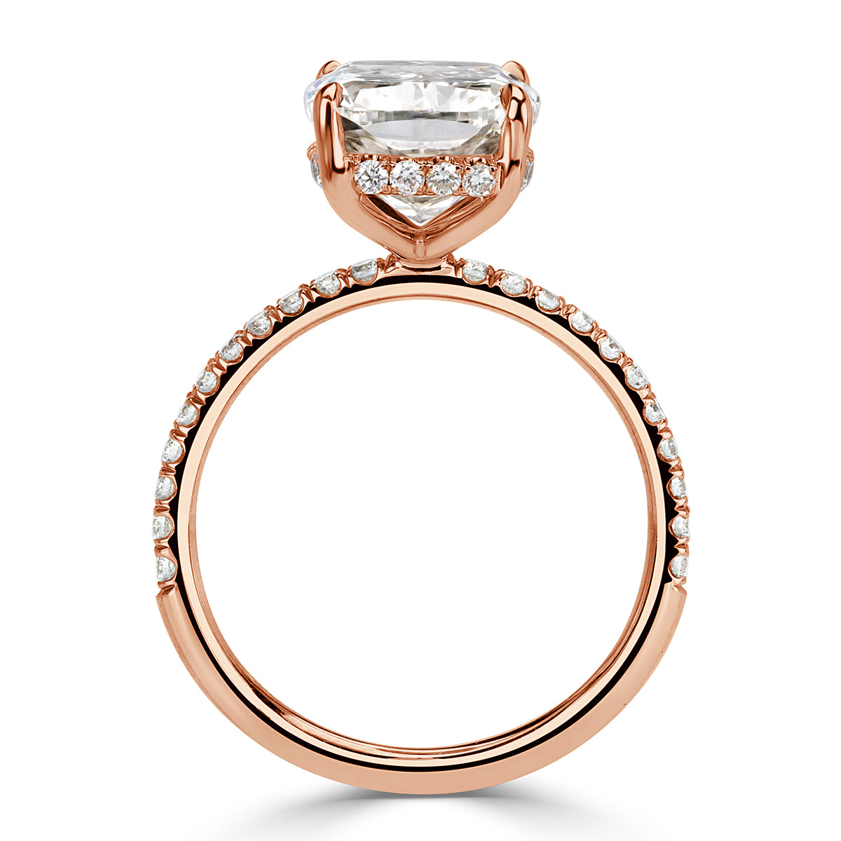 4.76ct Cushion Cut Diamond Engagement Ring