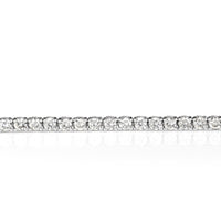 2.73ct Round Brilliant Cut Diamond Tennis Bracelet in 14k White Gold