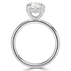 3.33ct Oval Cut Diamond Engagement Ring